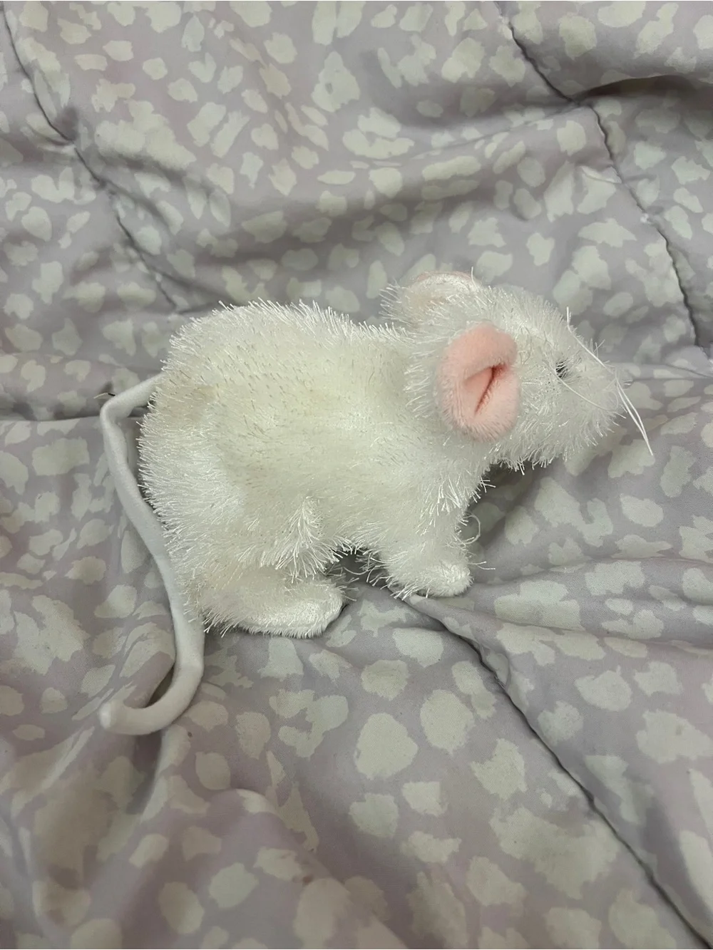 NWT Webkinz White Mouse Lil’ Kinz Plush Rare HTF Retired